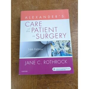 Alexander's Care of the Patient in Surgery - 16th Edition Textbook